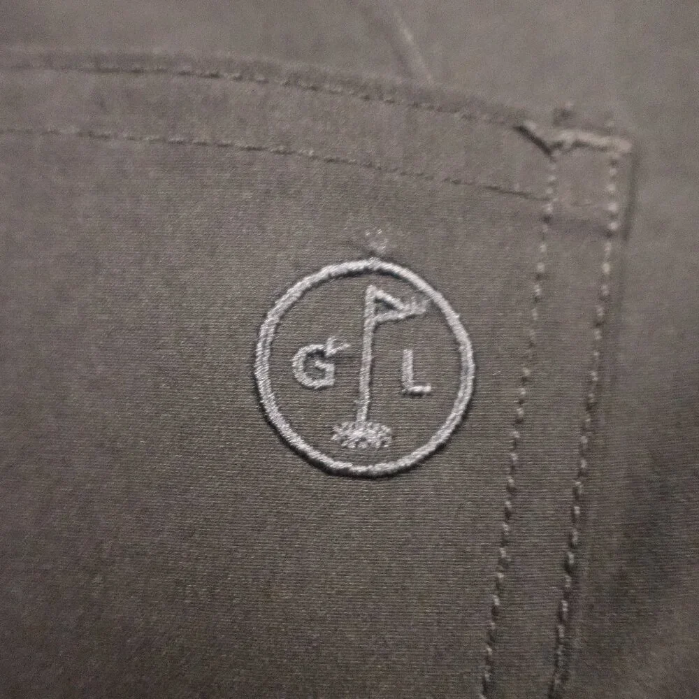 Adriano Goldschmied‎ green label pant 35x30 black lightweight golf